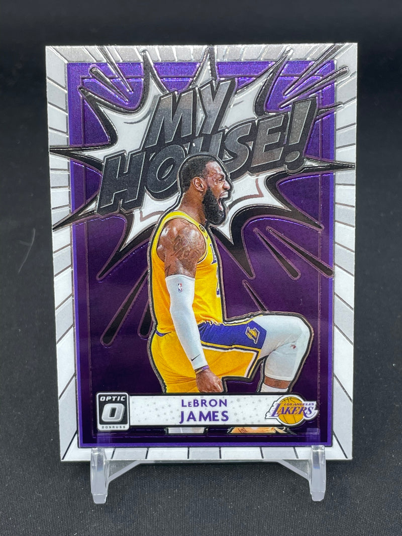 2020 PANINI DONRUSS OPTIC - MY HOUSE! - L. JAMES -