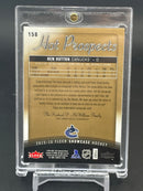 2015 FLEER SHOWCASE - HOT PROSPECTS ROOKIE AUTO PATCH - B. HUTTON - #158 - #'D.499 - RELIC - AUTO - RC