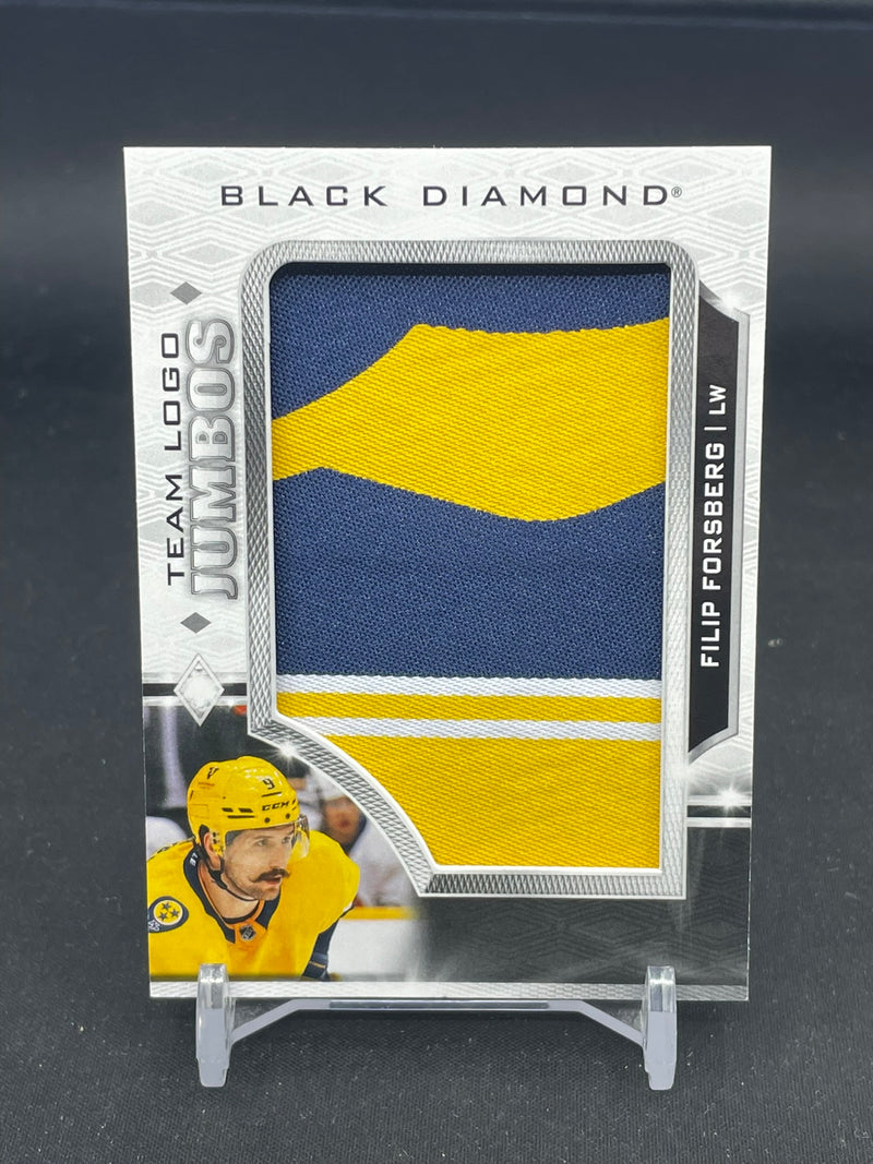 2023 UPPER DECK BLACK DIAMOND - TEAM LOGO JUMBOS - F. FORSBERG -