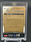 2015 FLEER SHOWCASE - HOT PROSPECTS ROOKIE AUTO PATCH - M. PUEMPEL - #167 - #'D/499 - RELIC - AUTO - RC