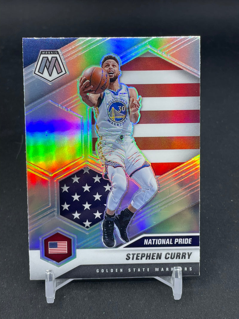 2020 PANINI MOSAIC - PRIZM - NATIONAL PRIDE - S. CURRY -