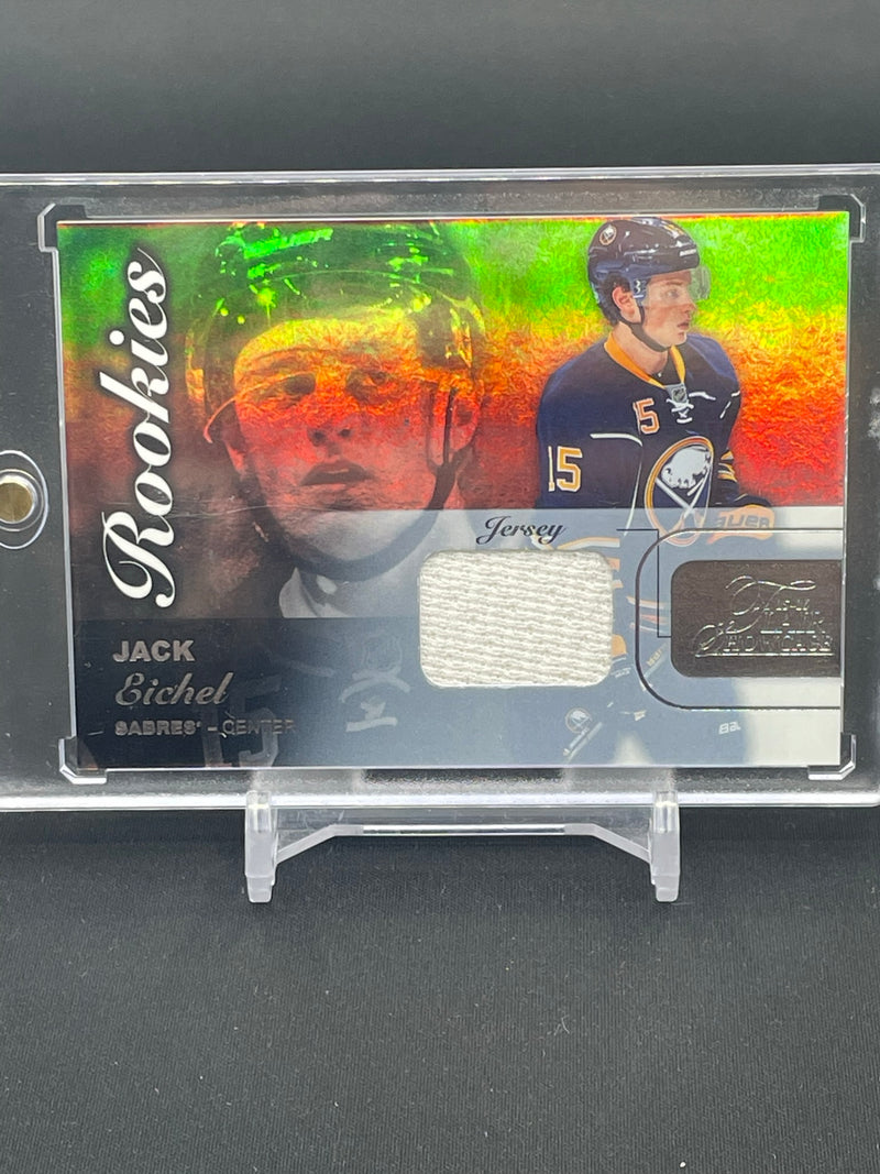 2015 FLEER SHOWCASE - FLAIR SHOWCASE ROOKIES MATERIALS - J. EICHEL -