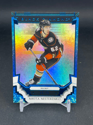 2023 UPPER DECK BLACK DIAMOND - BLUE - N. NESTERENKO - #BDB-NN - #'D/25