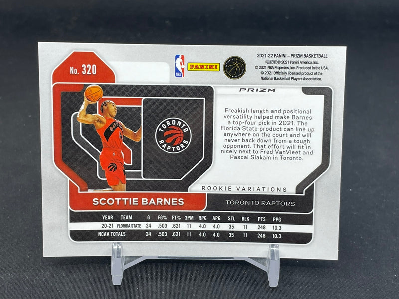 2021 PANINI PRIZM - SILVER DISCO PRIZM - S. BARNES -