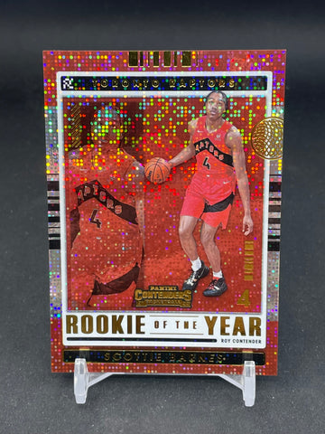 2021 PANINI CONTENDERS - ROOKIE OF THE YEAR - S. BARNES - #4 - RC