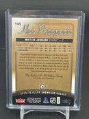 2015 FLEER SHOWCASE - HOT PROSPECTS ROOKIE AUTO PATCH - M. JANMARK - #145 - #'D/499 - RELIC - AUTO - RC