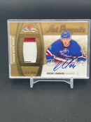 2015 FLEER SHOWCASE - HOT PROSPECTS ROOKIE AUTO PATCH - O. LINDBERG - #146 - #'D/499 - RELIC - AUTO - RC