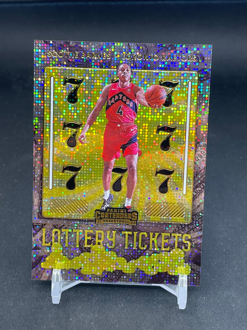 2021 PANINI CONTENDERS - LOTTERY TICKETS - S. BARNES -