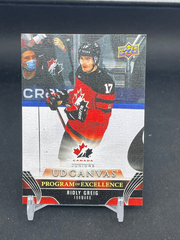 2023 UPPER DECK SERIES TWO - UD CANVAS - PROGRAM OF EXCELLENCE - R. GREIG - #C261