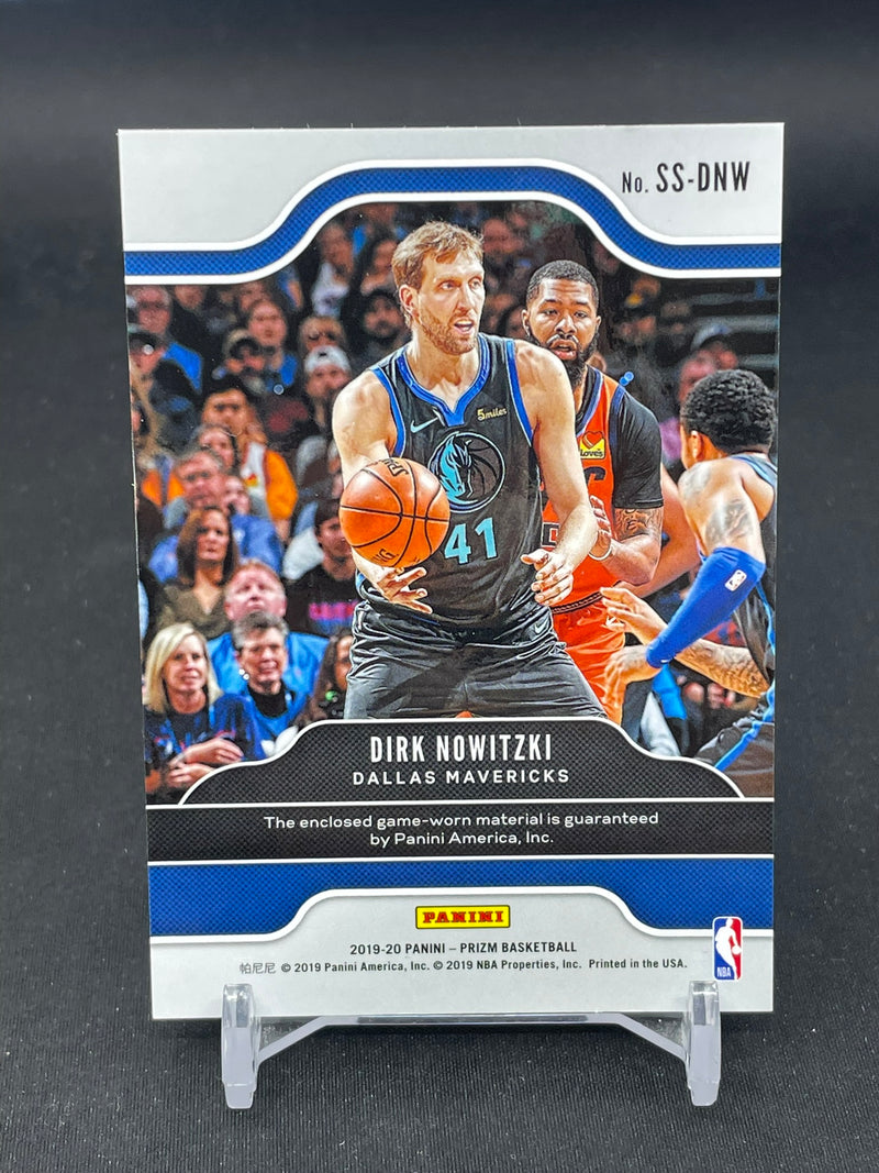 2019 PANINI PRIZM - SENSATIONAL SWATCHES - D. NOWITZKI -
