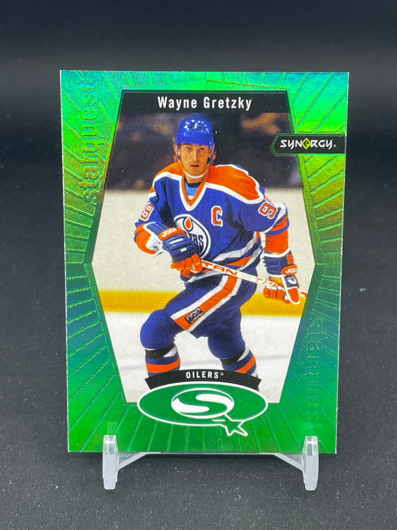 2023 UPPER DECK SYNERGY - GREEN - RETRO STARQUEST - W. GRETZKY - #SQ-1 - #'D/99