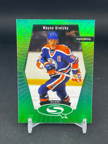 2023 UPPER DECK SYNERGY - GREEN - RETRO STARQUEST - W. GRETZKY - #SQ-1 - #'D/99
