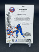 2022 UPPER DECK METAL UNIVERSE SKYBOX - EMERALD - JARRING - B. NELSON - #JR-26 - #'D/10 - AUTOGRAPH