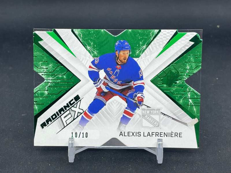 2022 UPPER DECK SPX - EMERALD - RADIANCE FX - A. LAFRENIERE - #RFX-45 - #'D/10