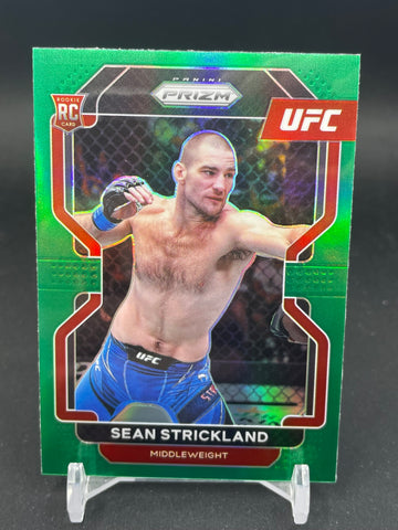 2022 PANINI PRIZM - GREEN PRIZM - S. STRICKLAND - #172 - RC