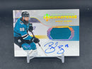 2019 UPPER DECK ULTIMATE - ULTIMATE MATERIAL SIGNATURES - B. BURNS - #UMS-BB - #'D/99 - RELIC - AUTOGRAPH