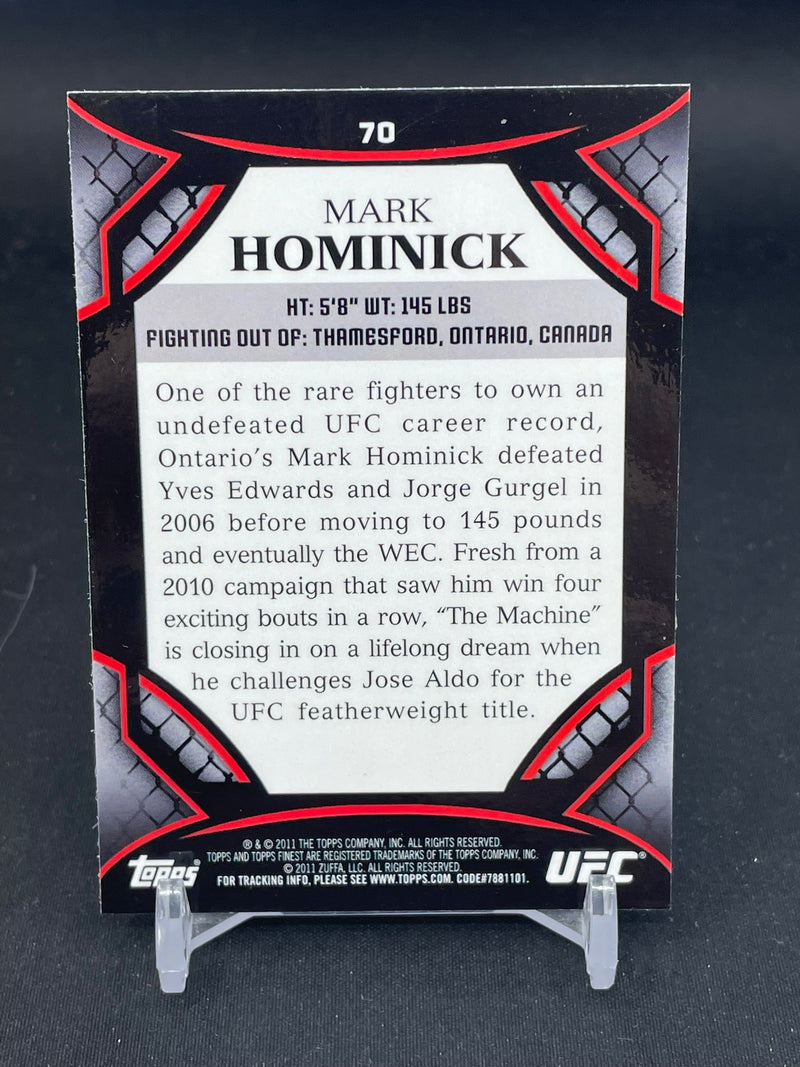 2011 TOPPS FINEST - M. HOMINICK -
