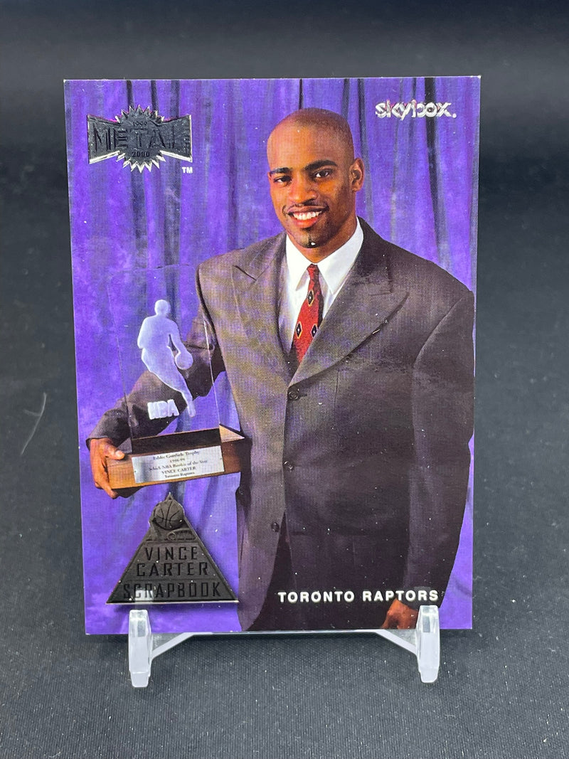 2000 FLEER METAL UNIVERSE SKYBOX - SCRAPBOOK - V. CARTER -