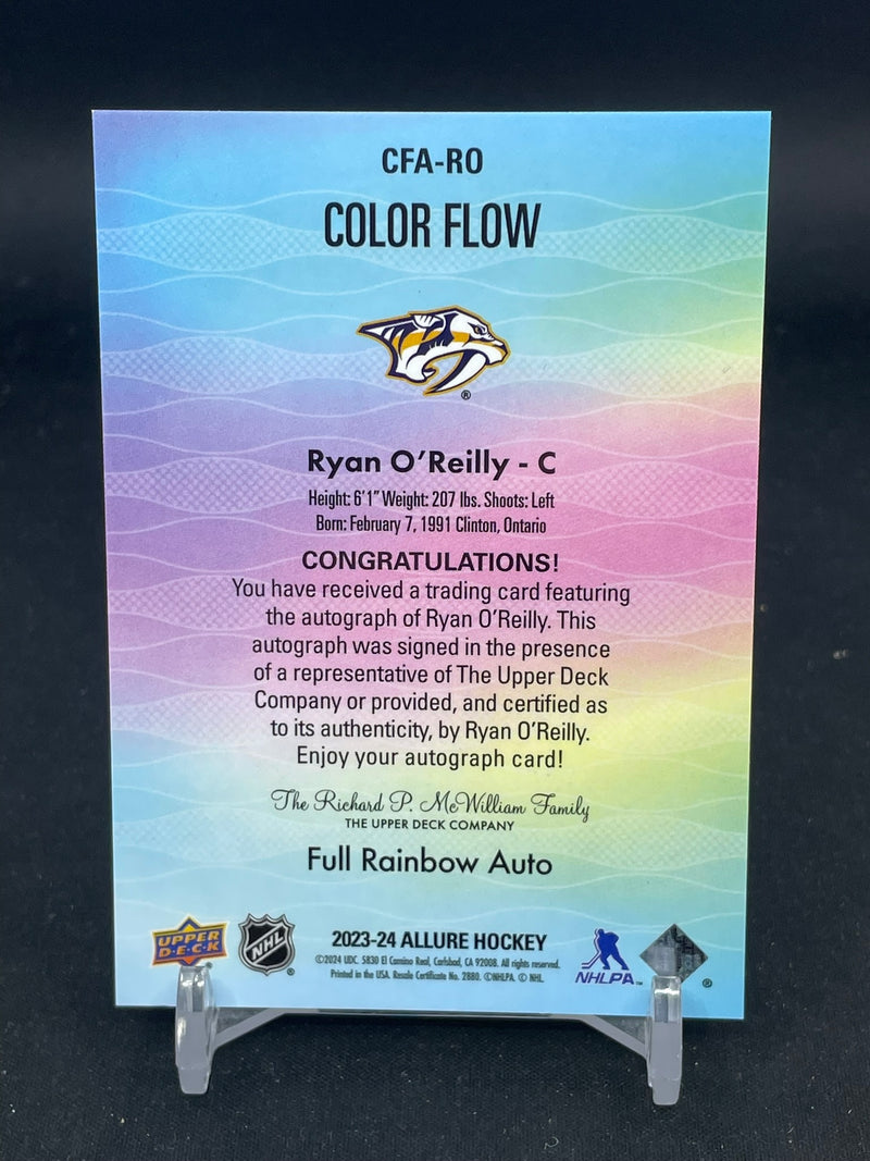 2023 UPPER DECK ALLURE - FULL RAINBOW AUTO - R. O'REILLY -