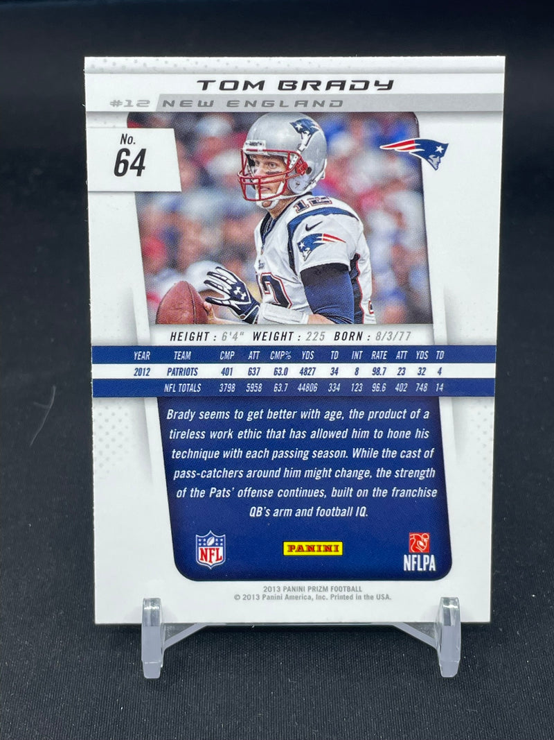 2013 PANINI PRIZM - T. BRADY -