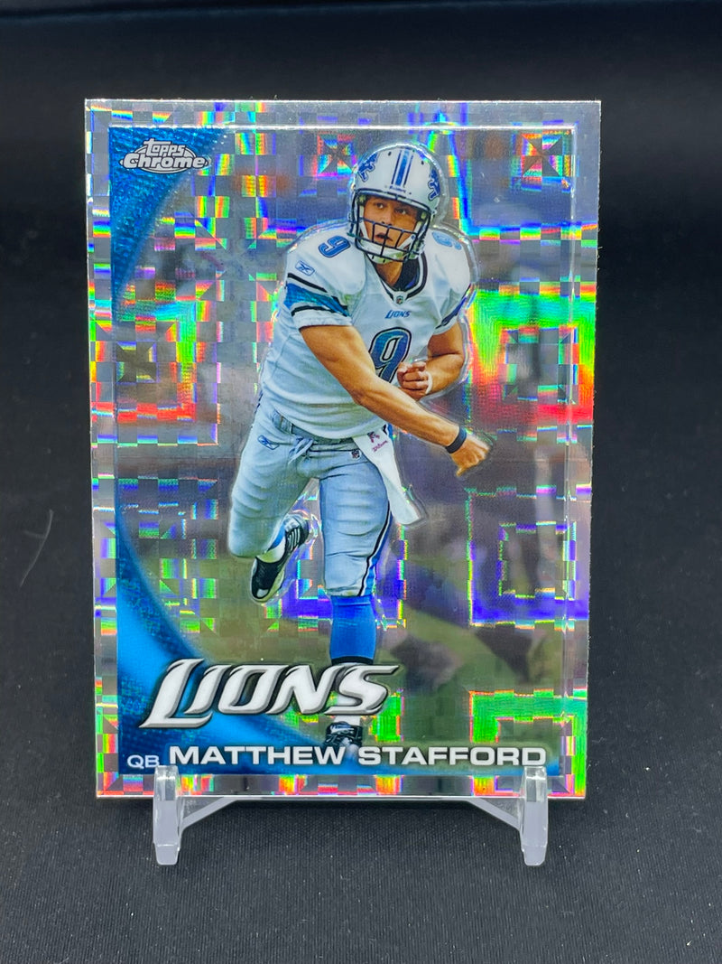 2010 TOPPS CHROME - XFRACTOR - M. STAFFORD -