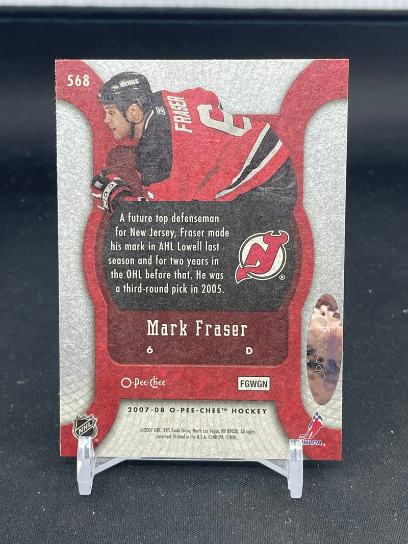 2007 O-PEE-CHEE - MARQUEE ROOKIES - M. FRASER -