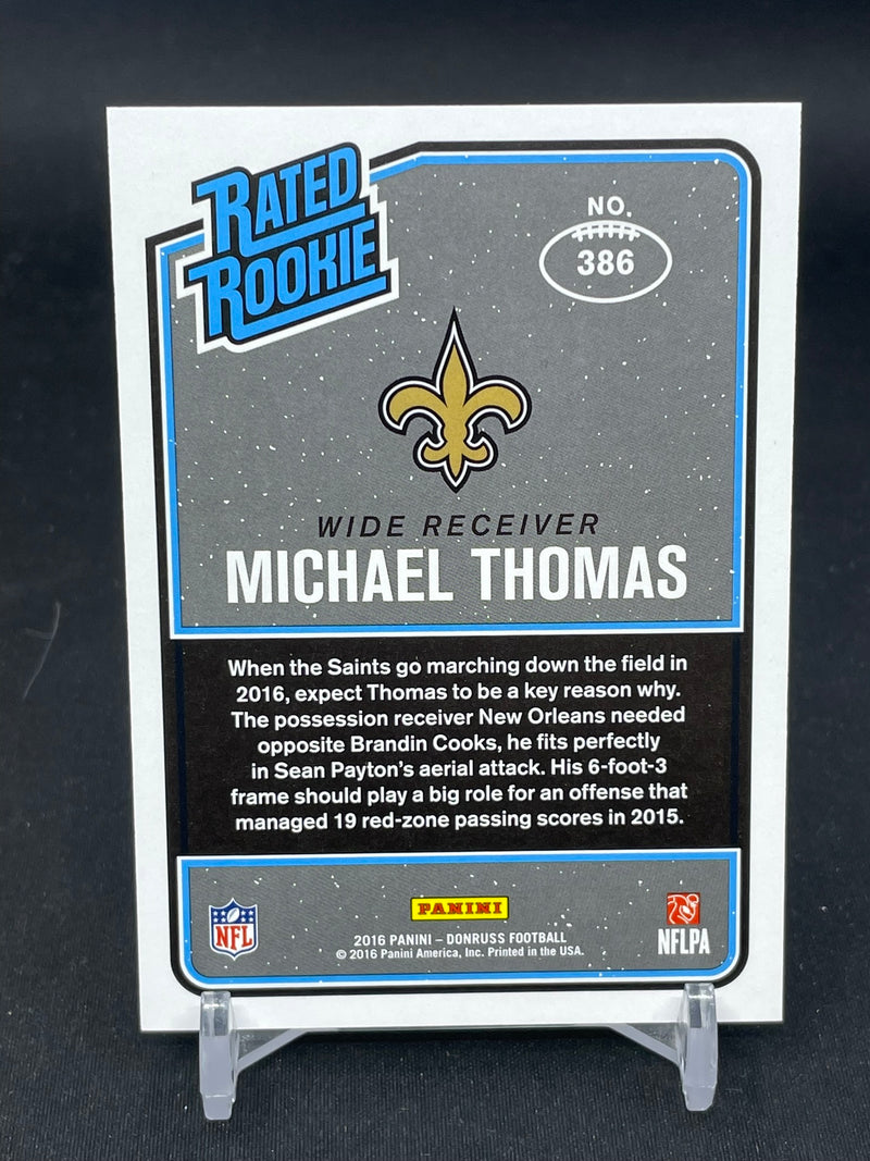 2016 PANINI DONRUSS - RATED ROOKIE - M. THOMAS -