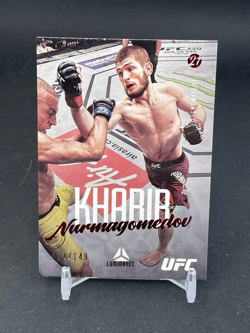 2021 PANINI CHRONICLES - LUMINANCE - RED - K. NURMAGOMEDOV - #54 - #'D/149