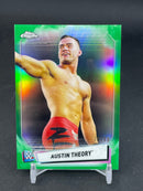 2021 TOPPS CHROME - GREEN REFRACTOR - AUSTIN THEORY - #74 - #'D/99
