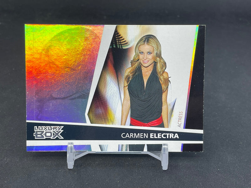 2005 TOPPS LUXURY BOX - HOLO - CARMEN ELECTRA - #149 - #'D/430