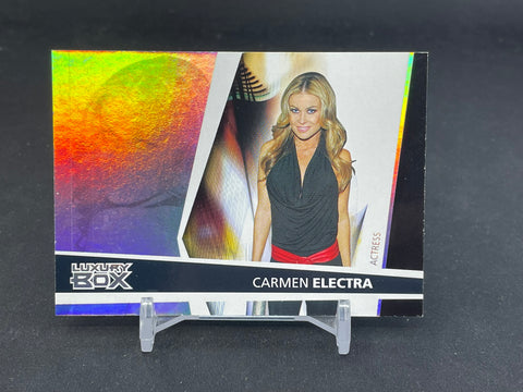 2005 TOPPS LUXURY BOX - HOLO - CARMEN ELECTRA - #149 - #'D/430