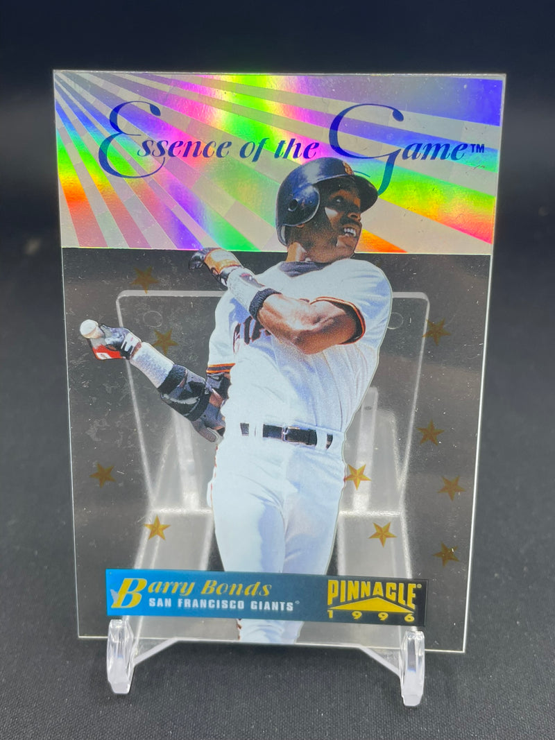 1996 PINNACLE - ESSENCE OF THE GAME - B. BONDS -