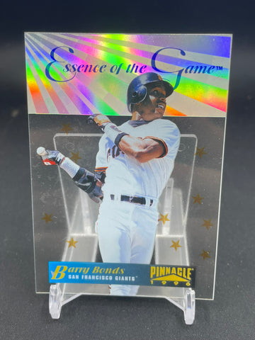 1996 PINNACLE - ESSENCE OF THE GAME - B. BONDS - #18
