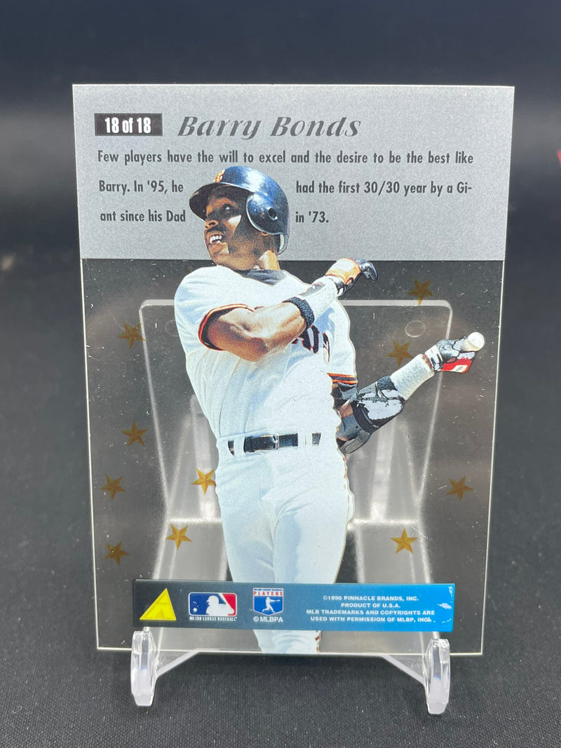 1996 PINNACLE - ESSENCE OF THE GAME - B. BONDS -