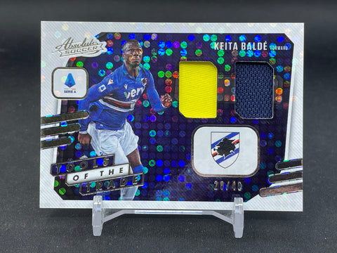 2020 PANINI CHRONICLES - ABSOLUTE - TOOLS OF THE TRADE - K. BALDE - #T-KB - #'D/49 - DUAL RELIC