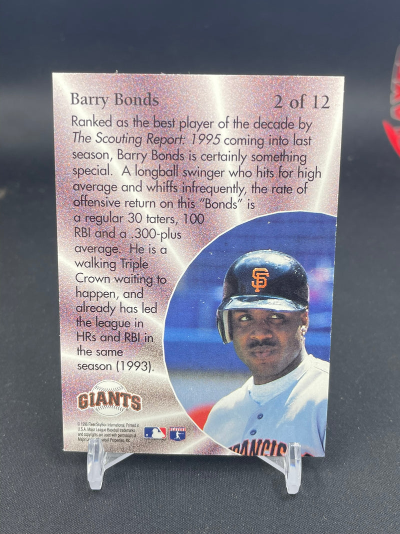 1996 FLEER - ZONE - B. BONDS -