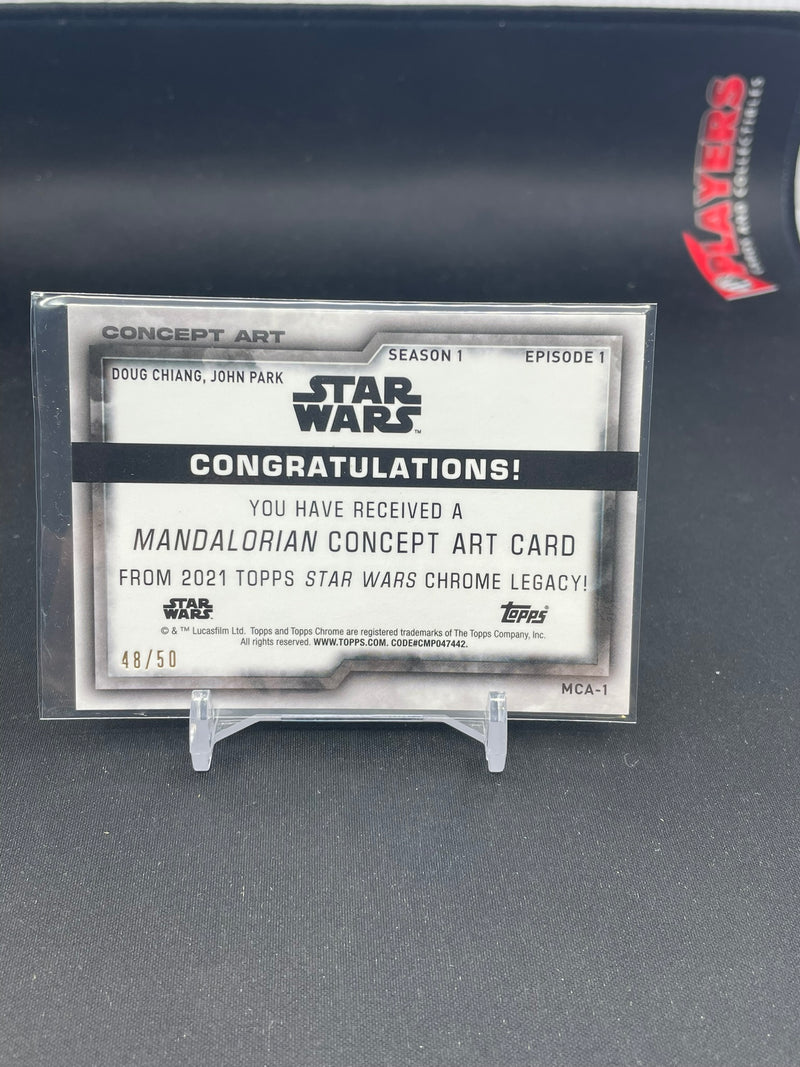 2021 TOPPS CHROME STAR WARS LEGACY - GREEN REFRACTOR - SELECT YOUR CARD -