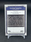 2019 TOPPS UFC MUSEUM COLLECTION - H. DAWODU -