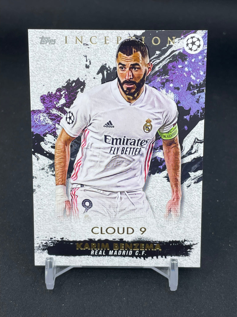 2020 TOPPS INCEPTION - CLOUD 9 - K. BENZEMA