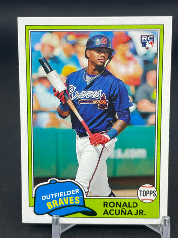 2018 TOPPS ARCHIVES - R. ACUNA JR. - #212 - RC
