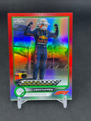 2022 TOPPS CHROME - RED/GREEN REFRACTOR - M. VERSTAPPEN -
