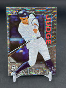 2020 TOPPS BOWMAN PLATINUM - SILVER ICE - A. JUDGE -