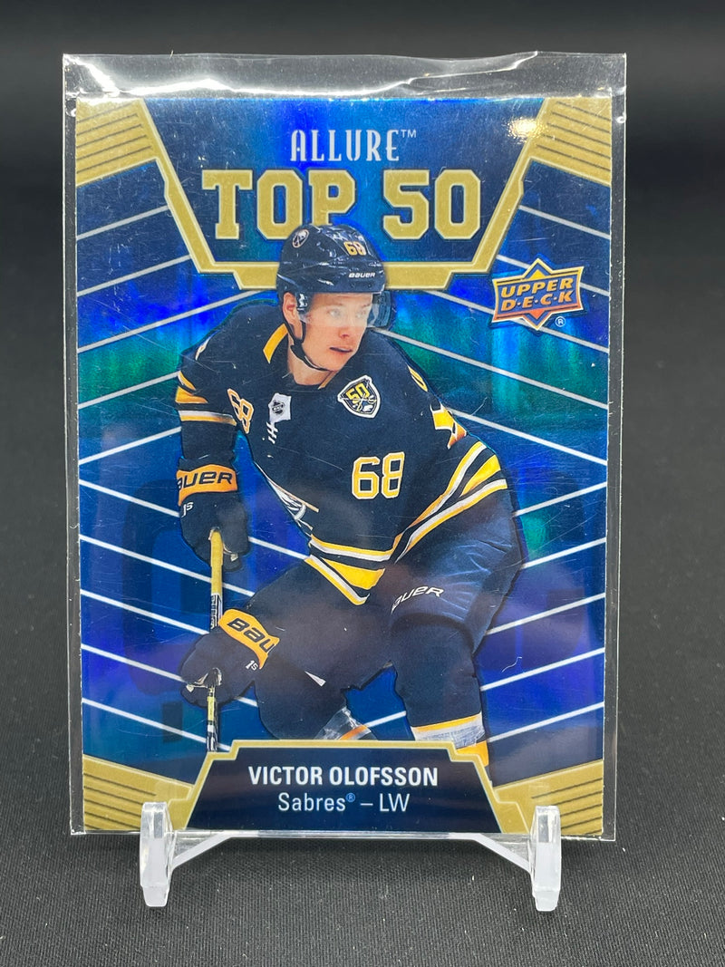 2019 UPPER DECK ALLURE - BLUE - TOP 50 - V. OLOFSSON -