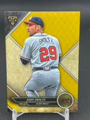 2017 TOPPS TRIPLE THREADS - GOLD - J. SMOLTZ - #100 - #'D/99