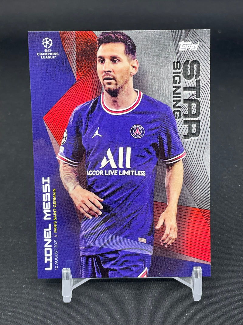 2021 TOPPS SUMMER SIGNINGS - STAR SIGNING - L. MESSI
