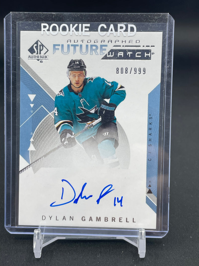 2018 UPPER DECK SP AUTHENTIC - FUTURE WATCH AUTO - D. GAMBRELL - #172 - #'D/999 - AUTOGRAPH - RC