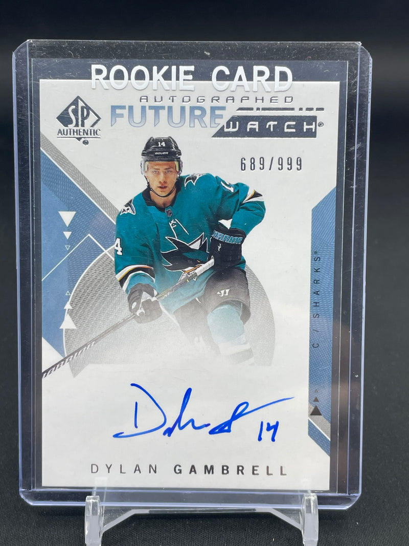 2018 UPPER DECK SP AUTHENTIC - FUTURE WATCH AUTO - D. GAMBRELL - #172 - #'D/999 - AUTOGRAPH - RC