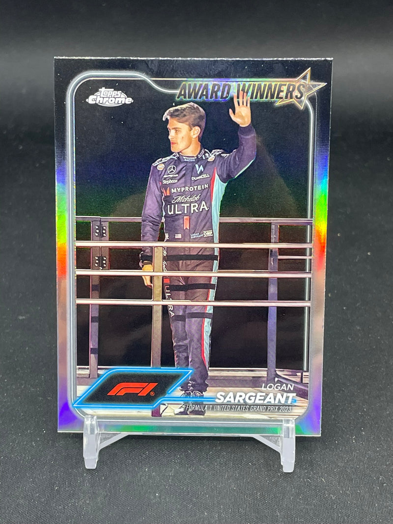 2024 TOPPS CHROME F1 - REFRACTOR - L. SARGEANT -