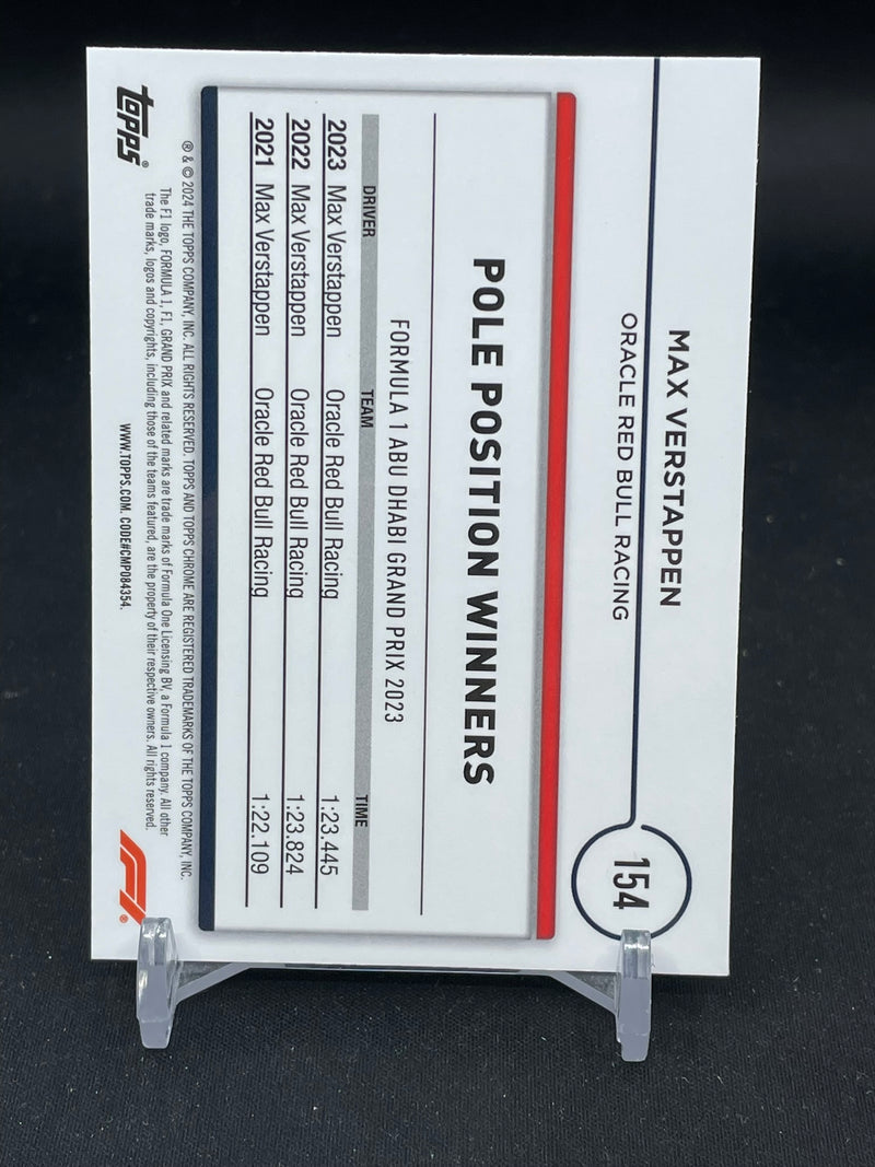 2024 TOPPS CHROME - B/W RAYWAVE - M. VERSTAPPEN -