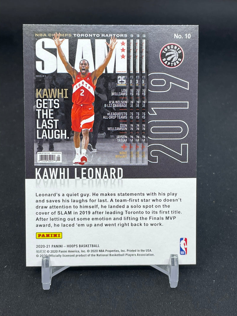 2020 PANINI NBA HOOPS - SLAM - K. LEONARD -